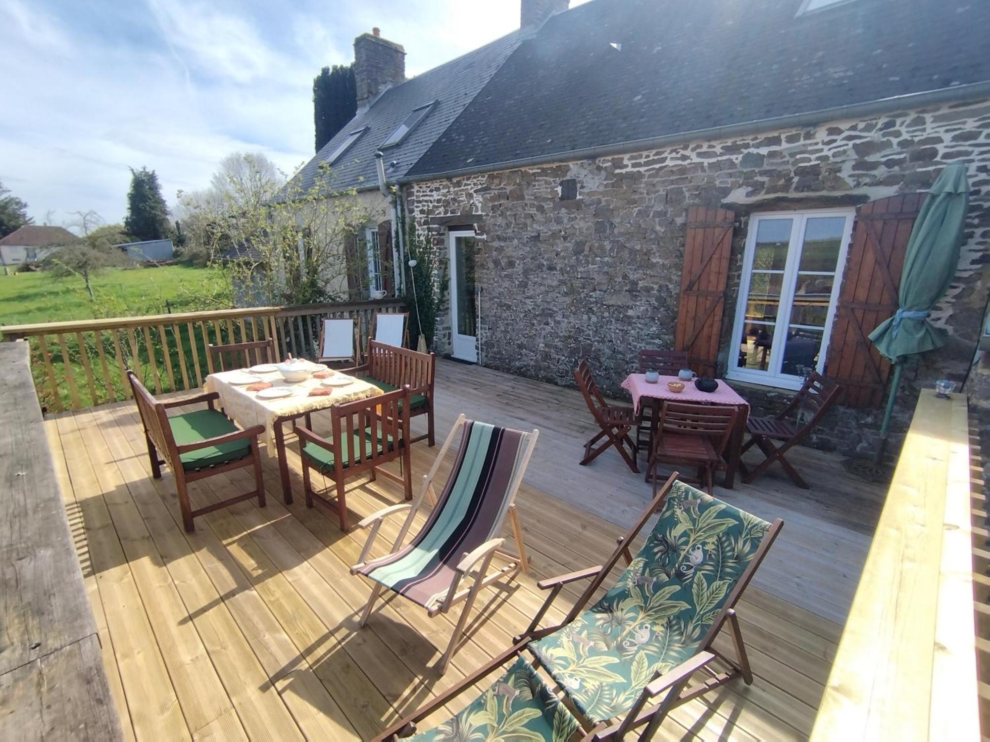 Chalet Des Roches Roche D'Oetre Suisse Normande Saint-Philbert-sur-Orne Buitenkant foto